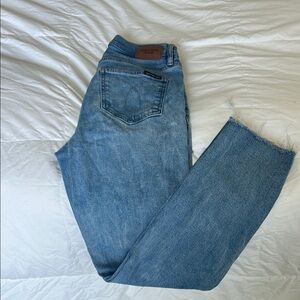 Calvin Klein Jeans Blue Ankle Cropped Denim